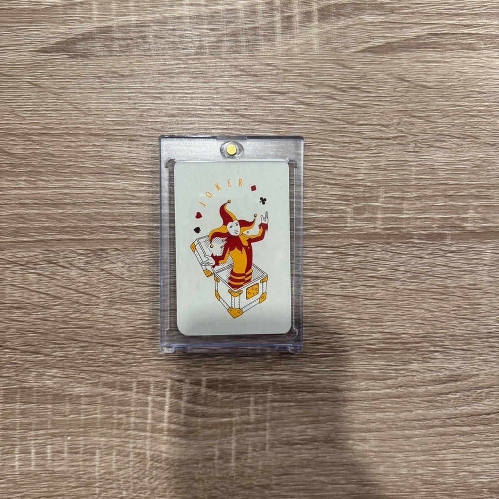 Louis Vuitton Monogram Playing Card In Case, Joker On Blue And White Card - Picture 4 of 5